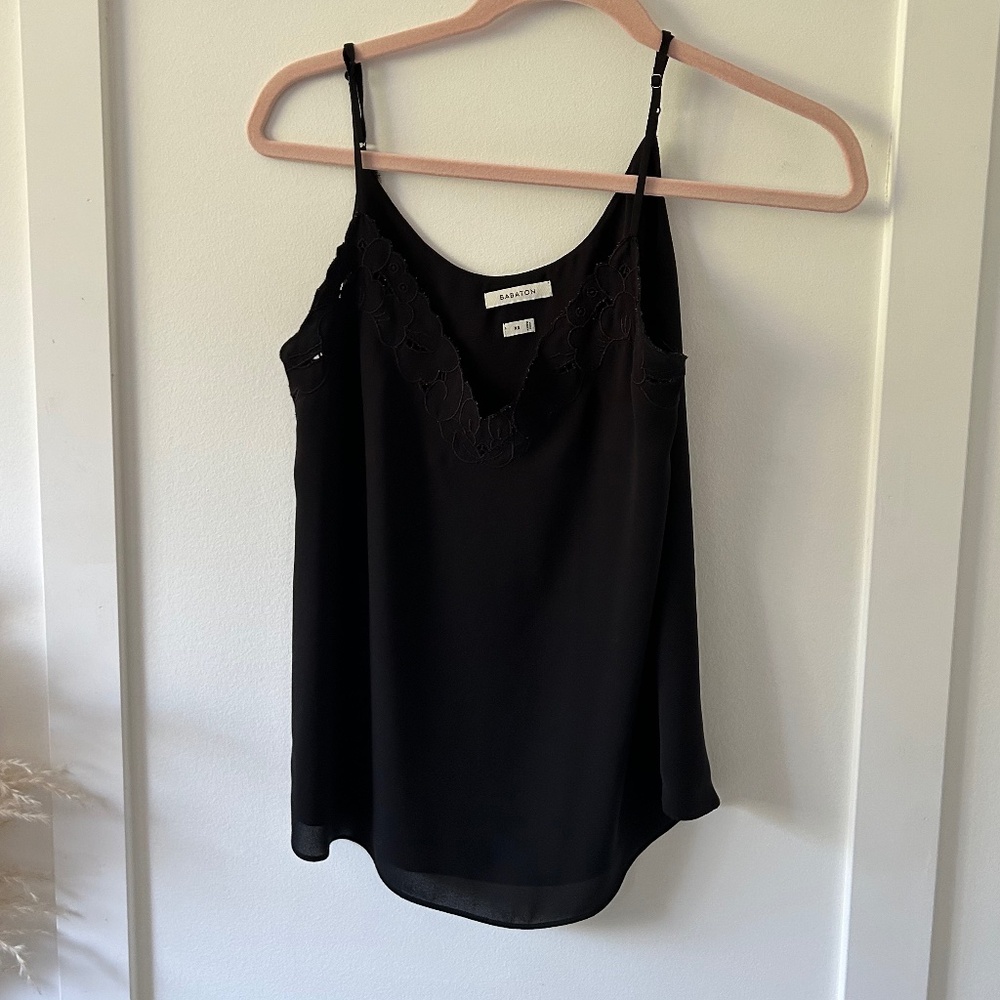 Babaton Black Camisole Tank
